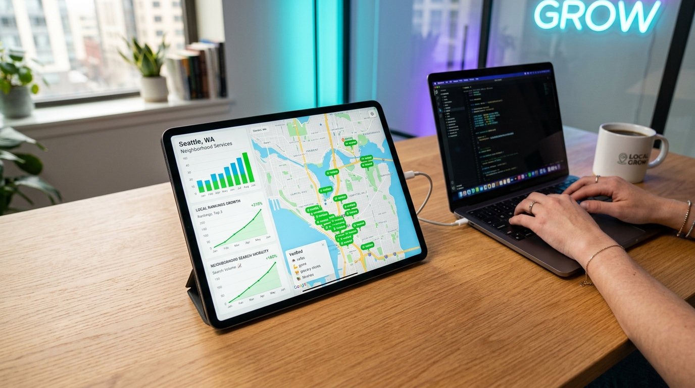 Ethical digital real estate and local search platform development